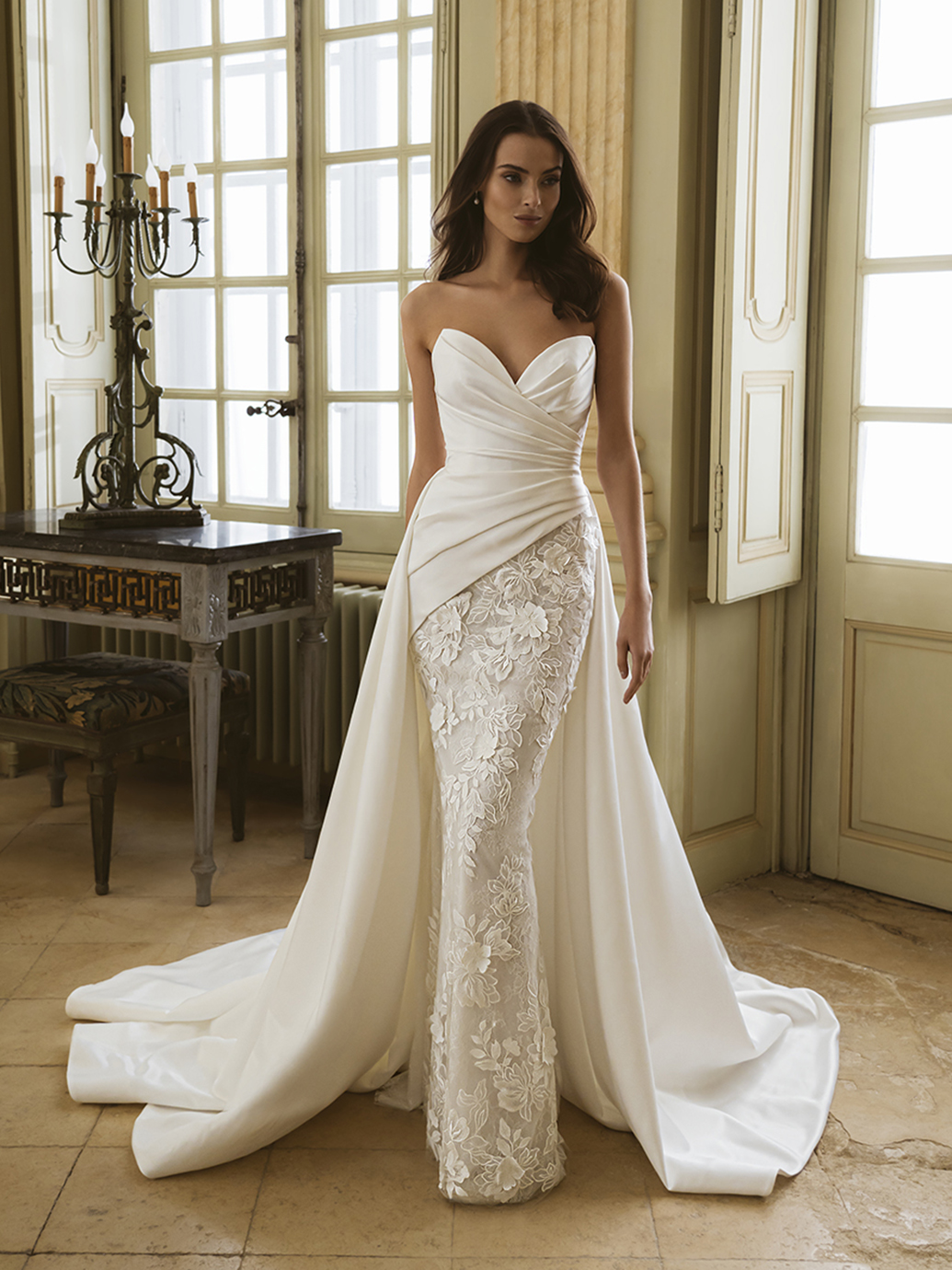 Reception Dress Gabby Short Lace Wedding Dress Mini Square Neck Sequin Lace  Wedding Dress Long Sleeves