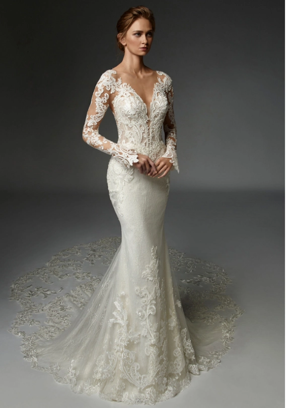 Wear our LYSE Gowns to Winter Wonderland! | Elysee